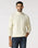 Off White High Neck Solid Sweater - Pop