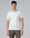 Off White Solid Polo - Levi