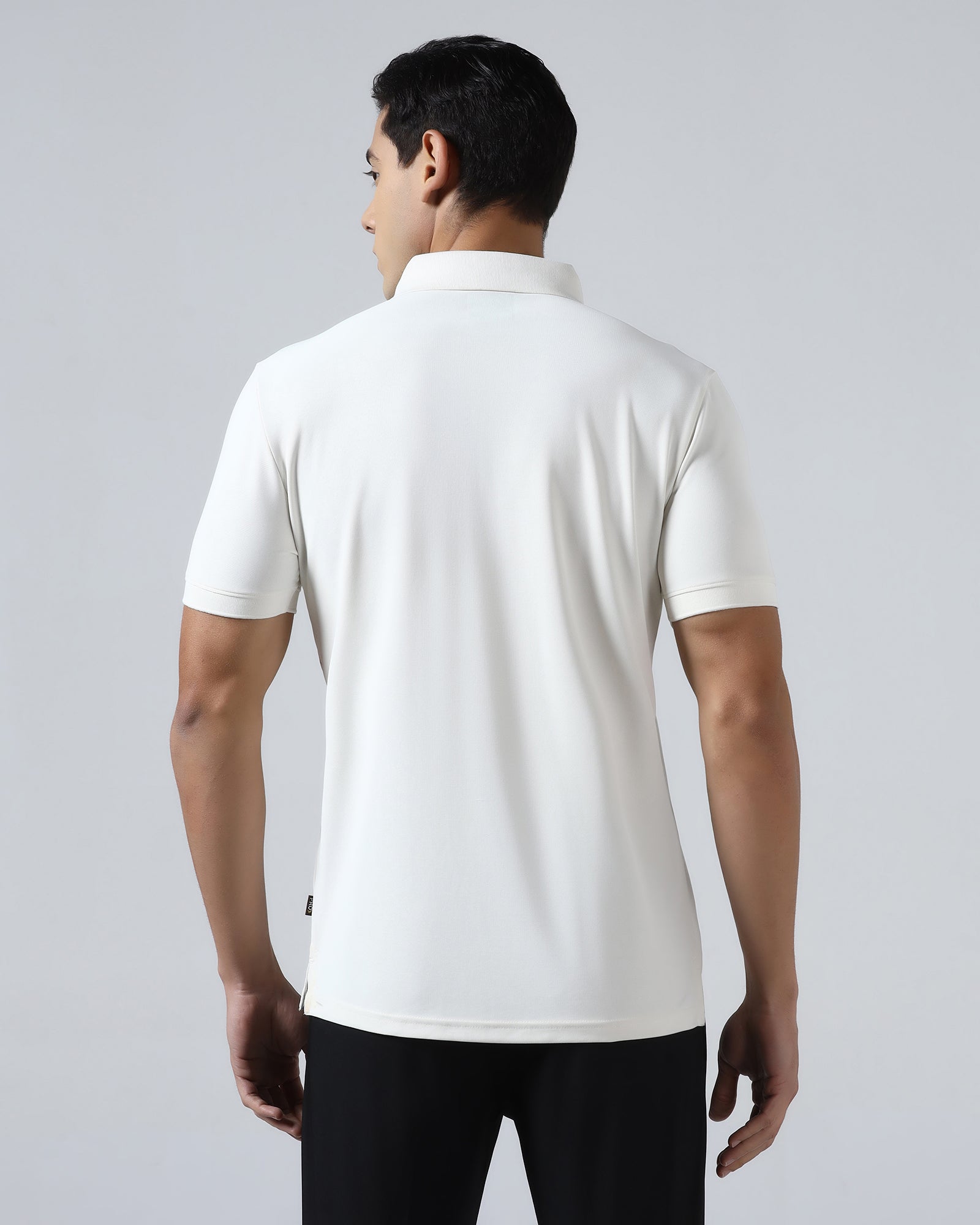 Off White TechPro Printed Polo - Cedric