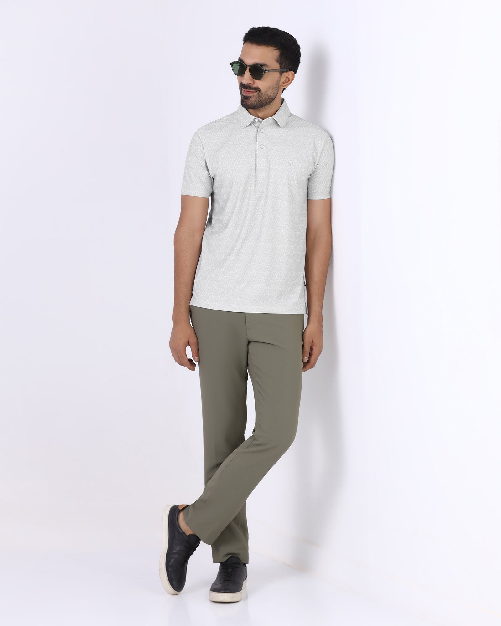 Off White TechPro Printed Polo - Peeves