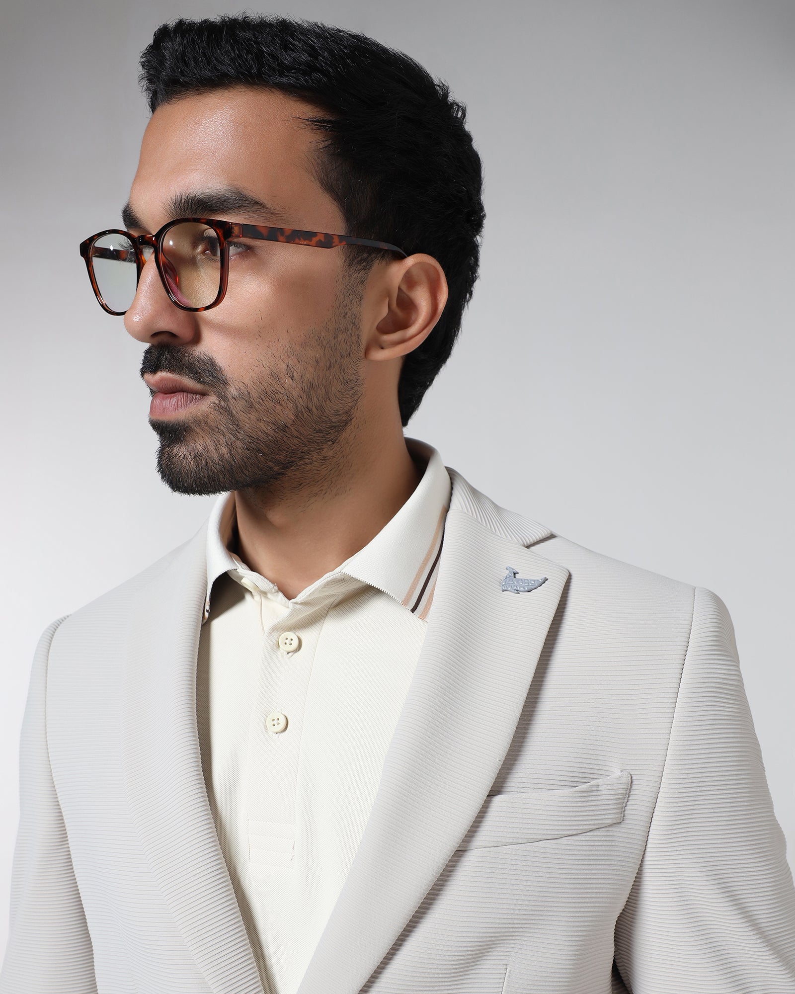 Off White TechPro Stripe Blazer - Siesta