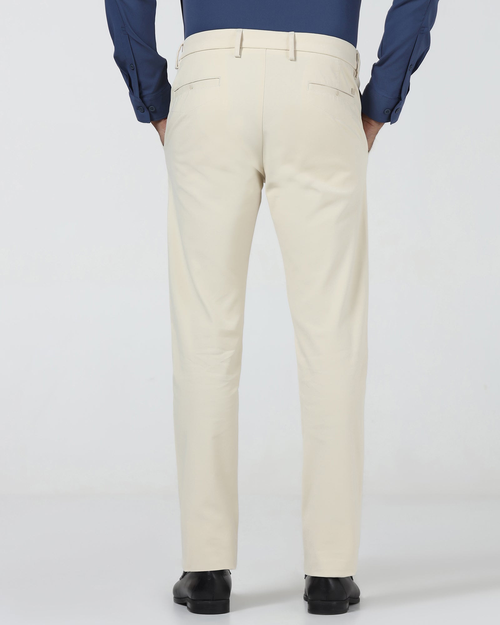 Off White TechPro Textured Khakis - Pando