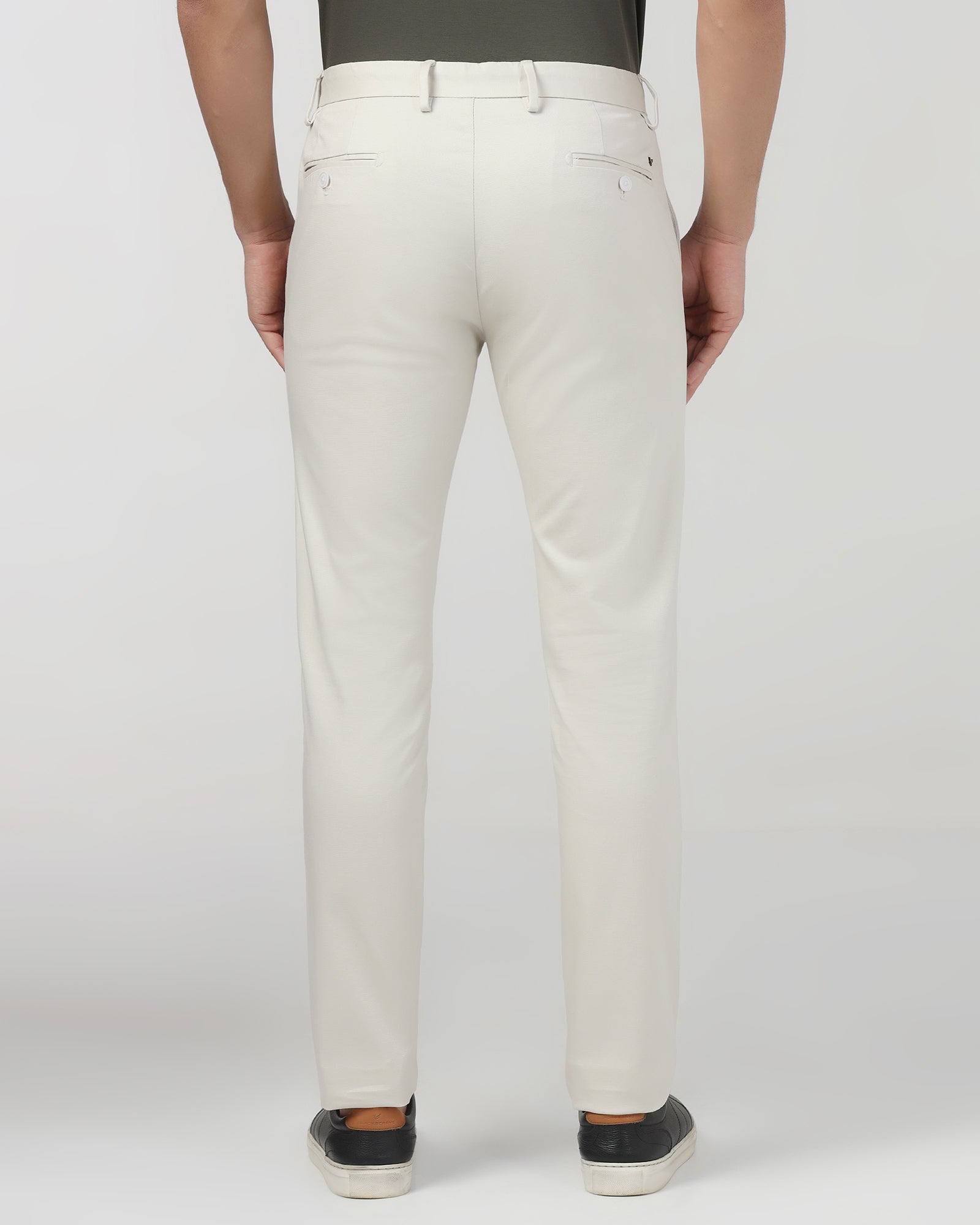 Off White Textured Khaki - Ibis