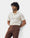 Off White Textured Polo - Min Jun