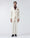 Off White Three Piece Textured Suit - Jiddle