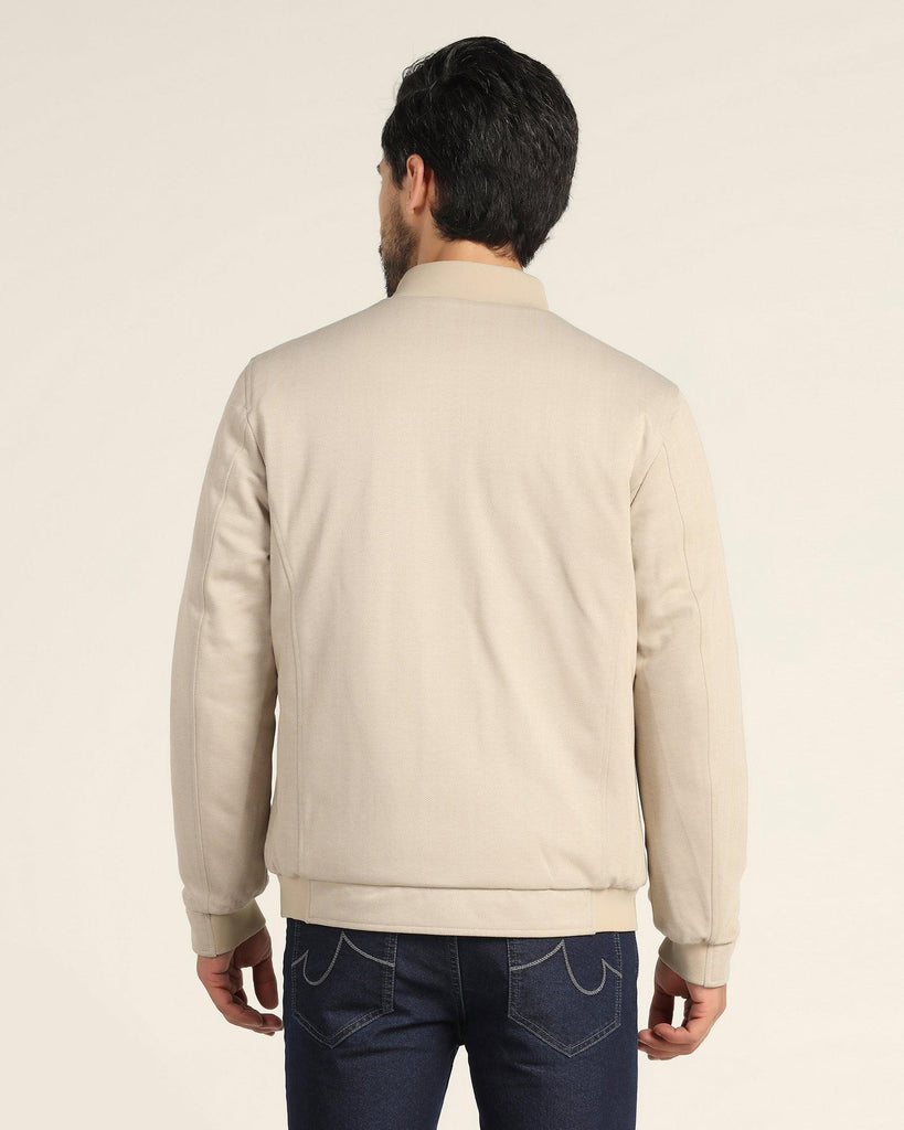 Reversible Olive Solid Zipper Jacket - Vietro