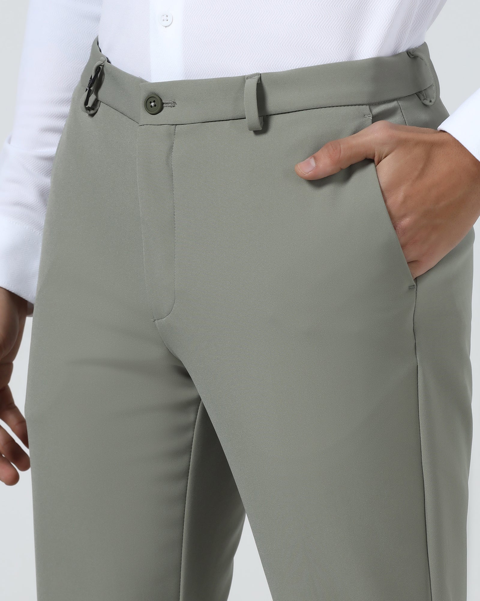 Olive TechPro Solid Trouser - Ashley