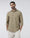Olive Linen Check Shirt - Moben