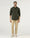 Olive Linen Solid Shirt - Konrad