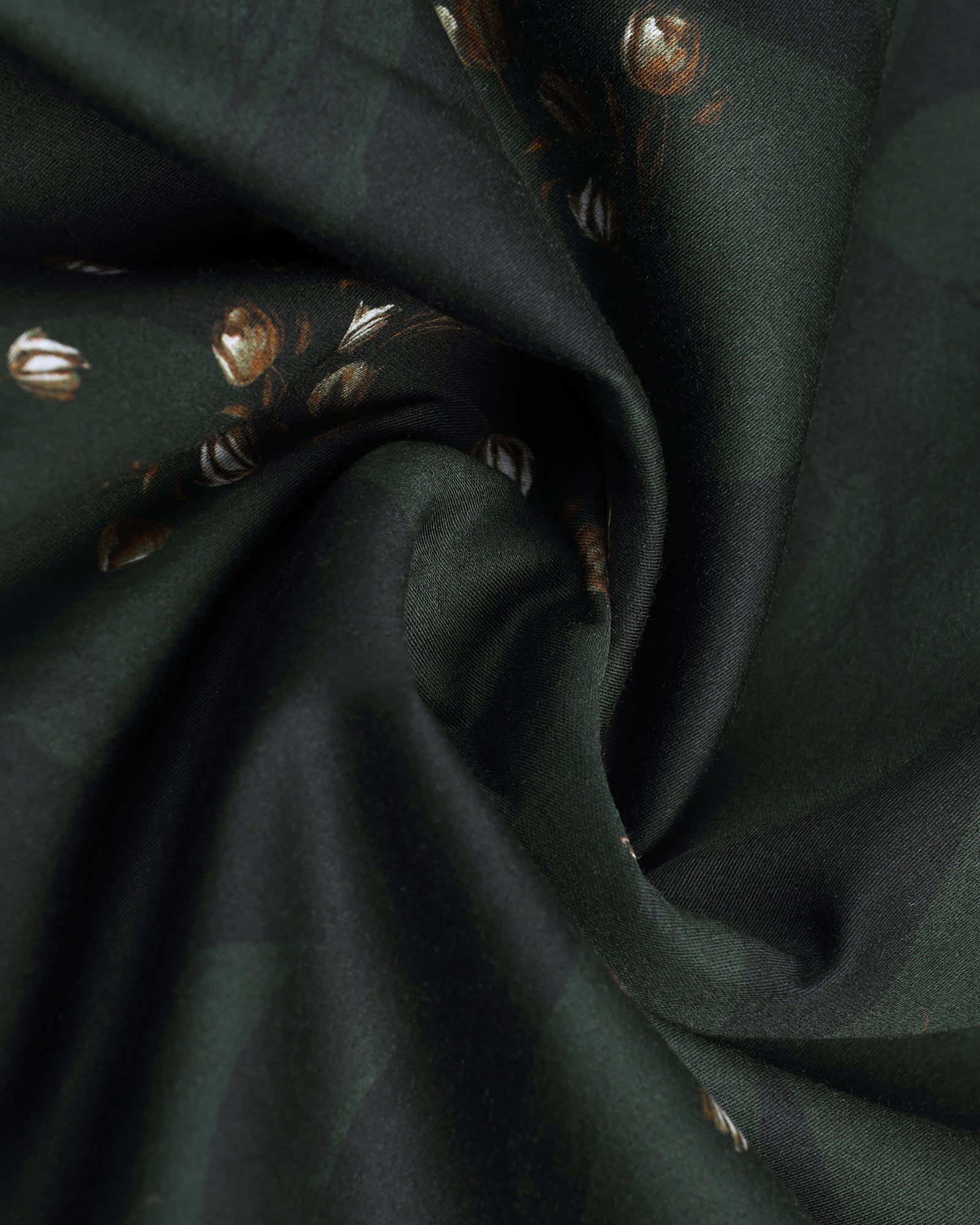 Olive Printed Shirt - Fedot