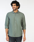 Olive Solid Shirt - Solly