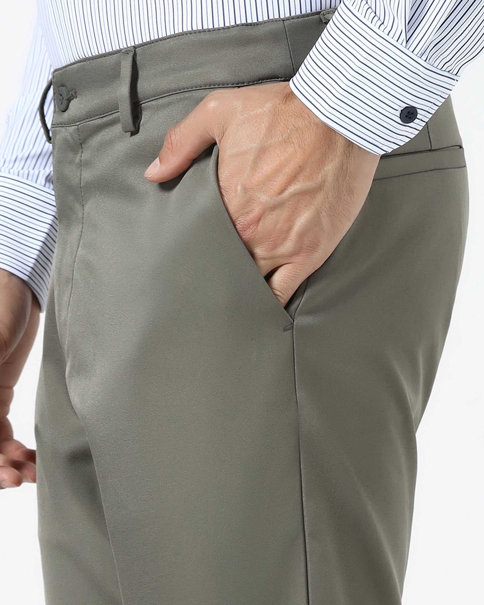 Olive TechPro Solid Khakis - Cycad