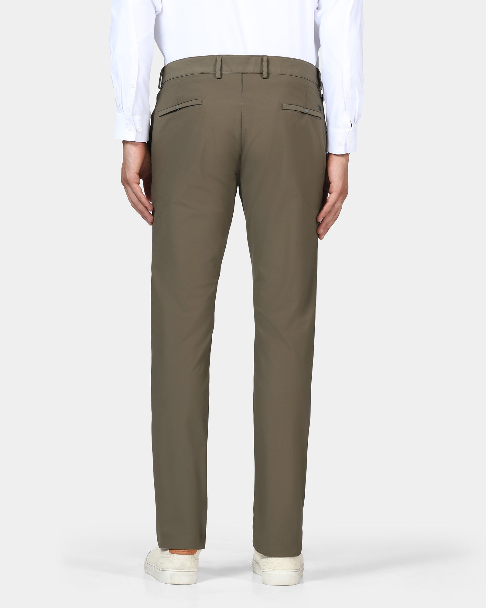 Olive Techpro Solid Khakis - Yukon
