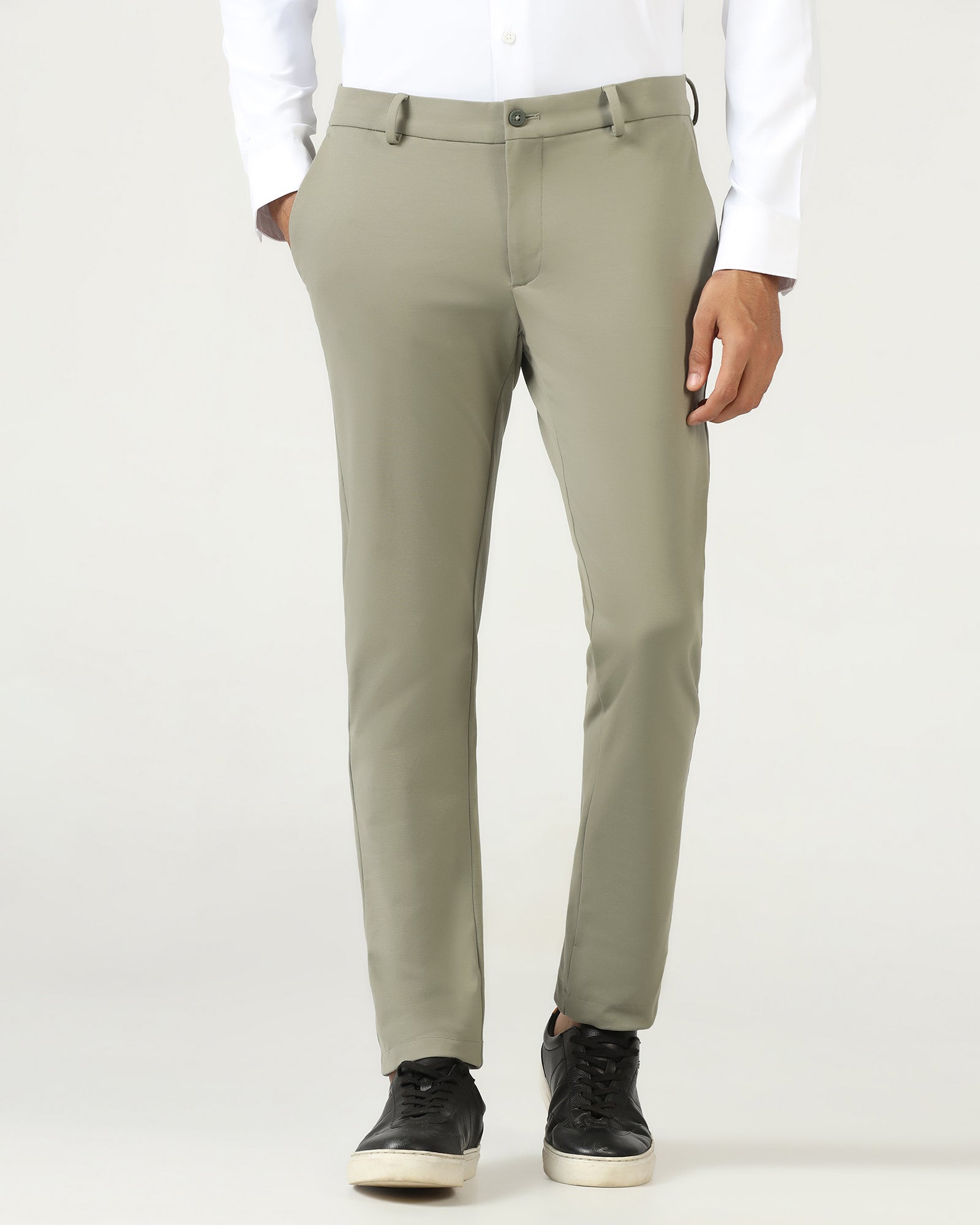 Olive Techpro Solid Khakis - Ziea