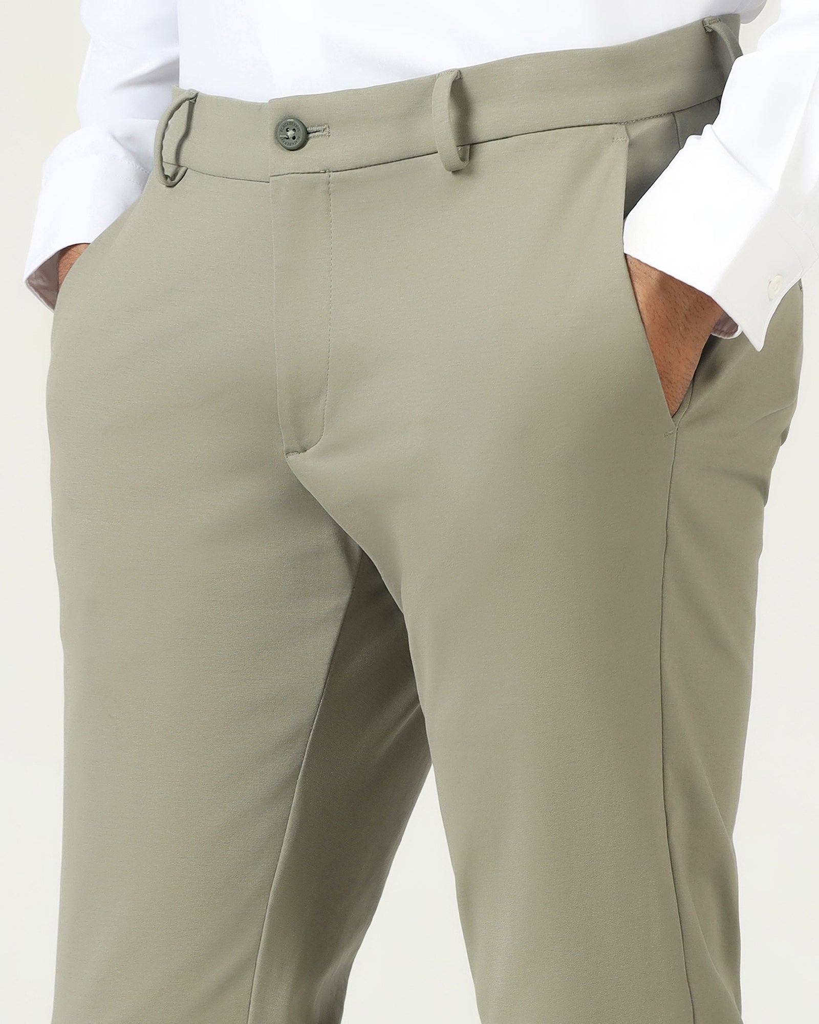 Olive Techpro Solid Khakis - Ziea