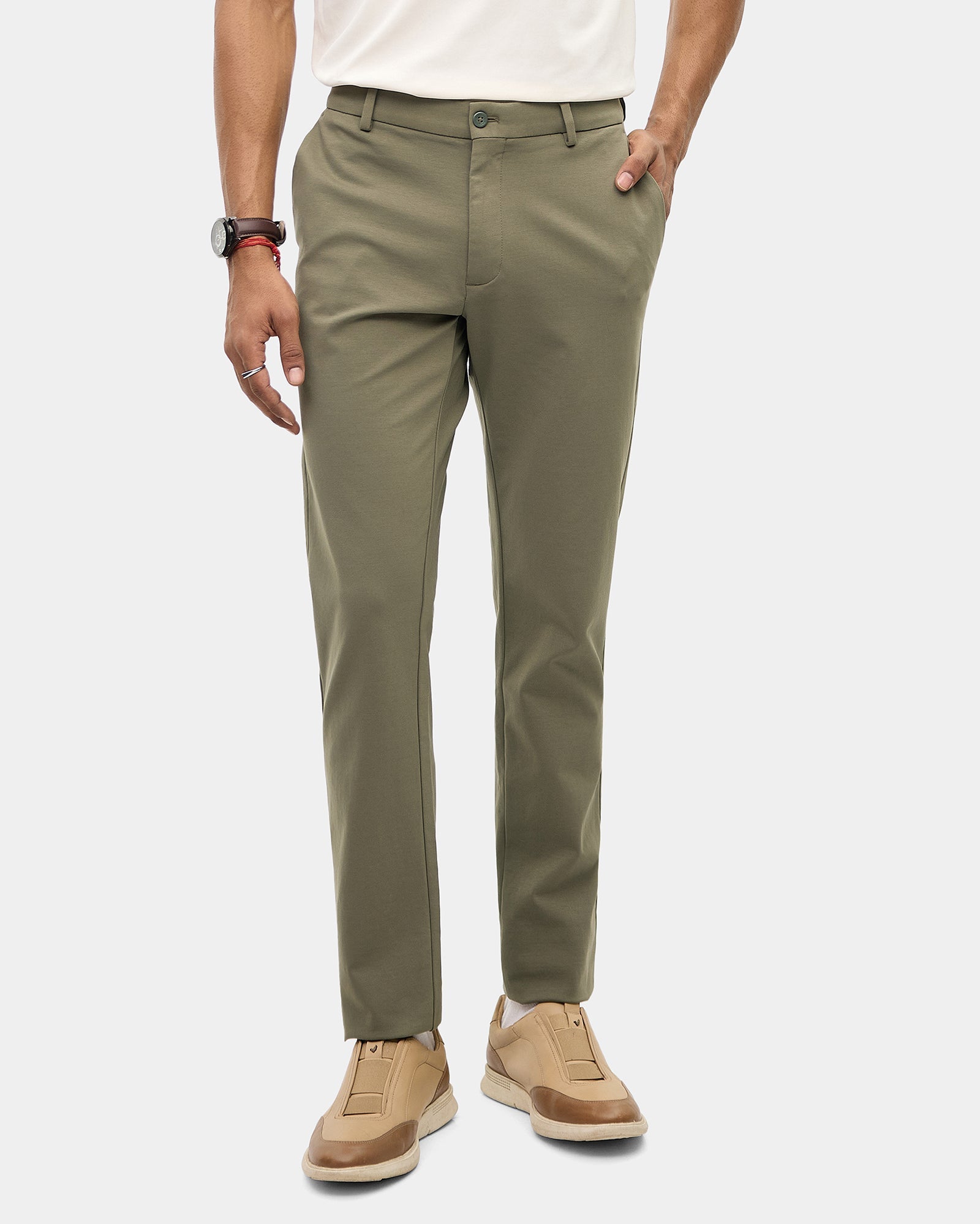 Olive TechPro Solid Khakis - Ziea