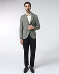 Olive TechPro Stripe Blazer - Siesta