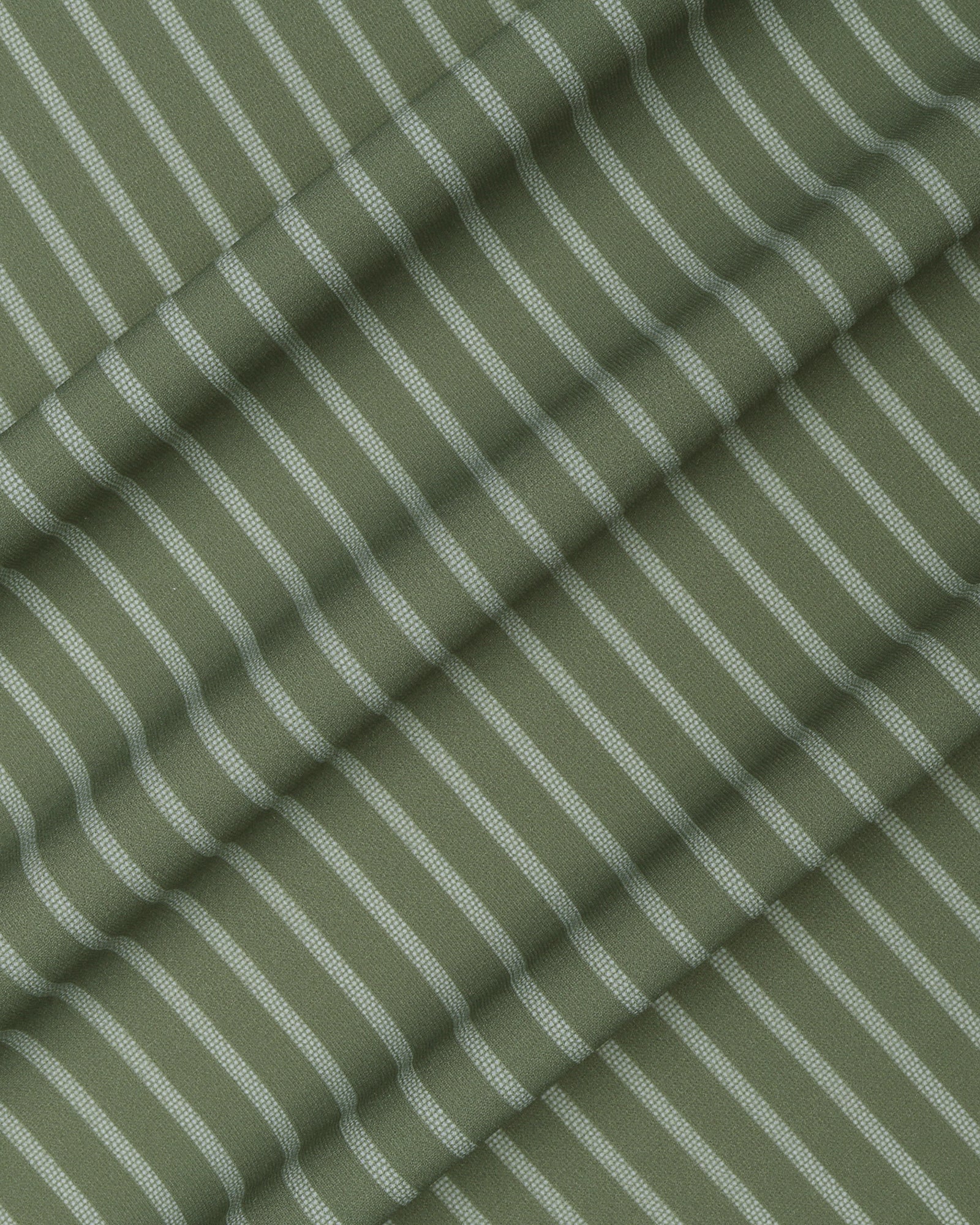 Olive Half Sleeve TechPro Stripe Shirt - Inertia