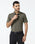 Olive Half Sleeve TechPro Stripe Shirt - Lunar