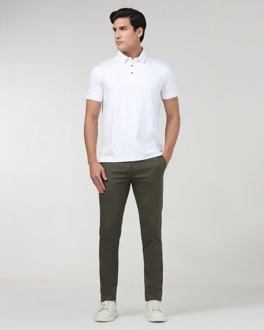 Olive Textured Khakis - Ibis