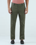 Olive Textured Khakis - Fint