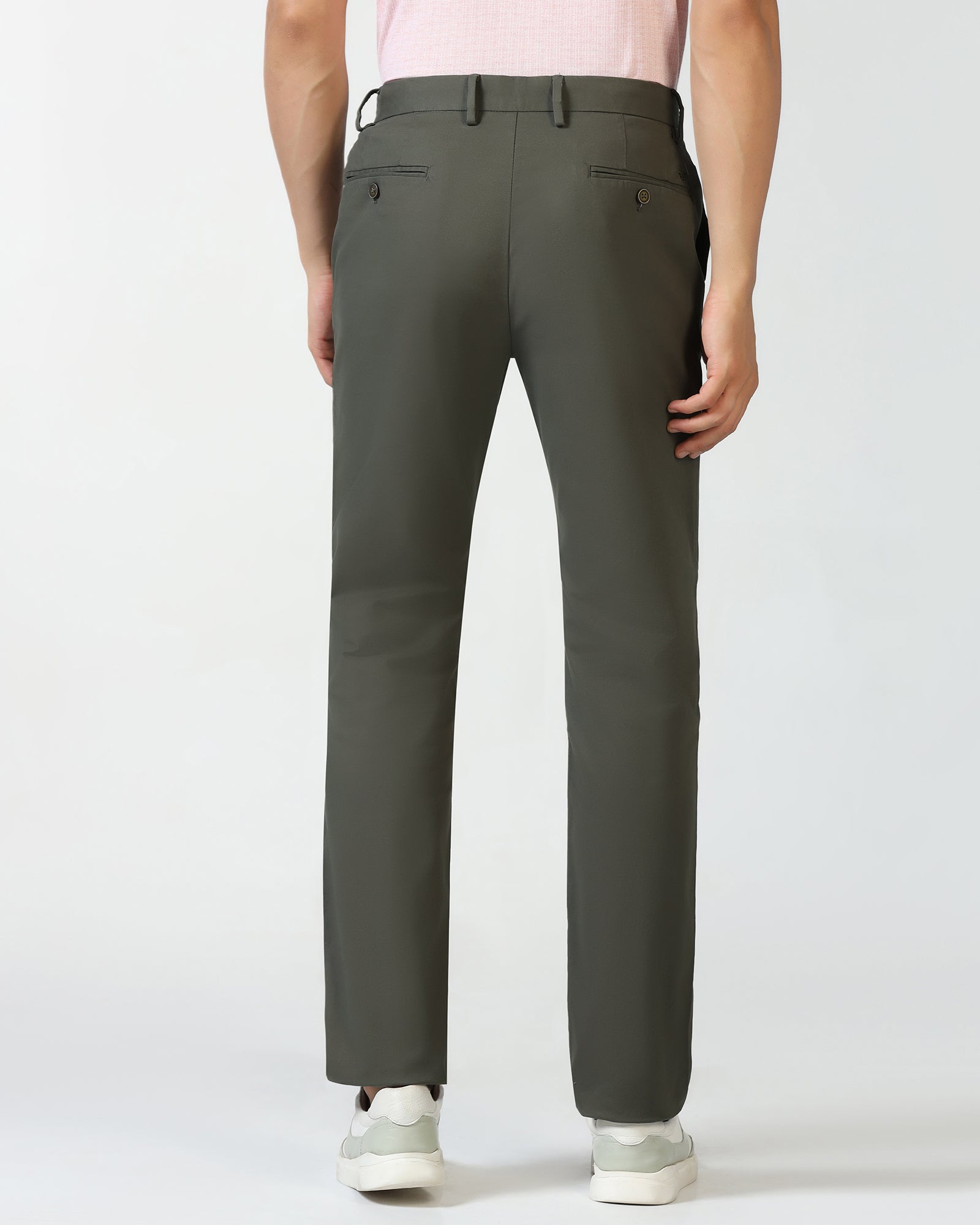 Olive Textured Khakis - Murray