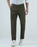 Olive Textured Khakis - Rolf