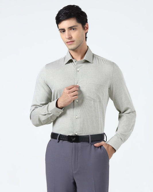 Olive Textured Shirt - Thanos