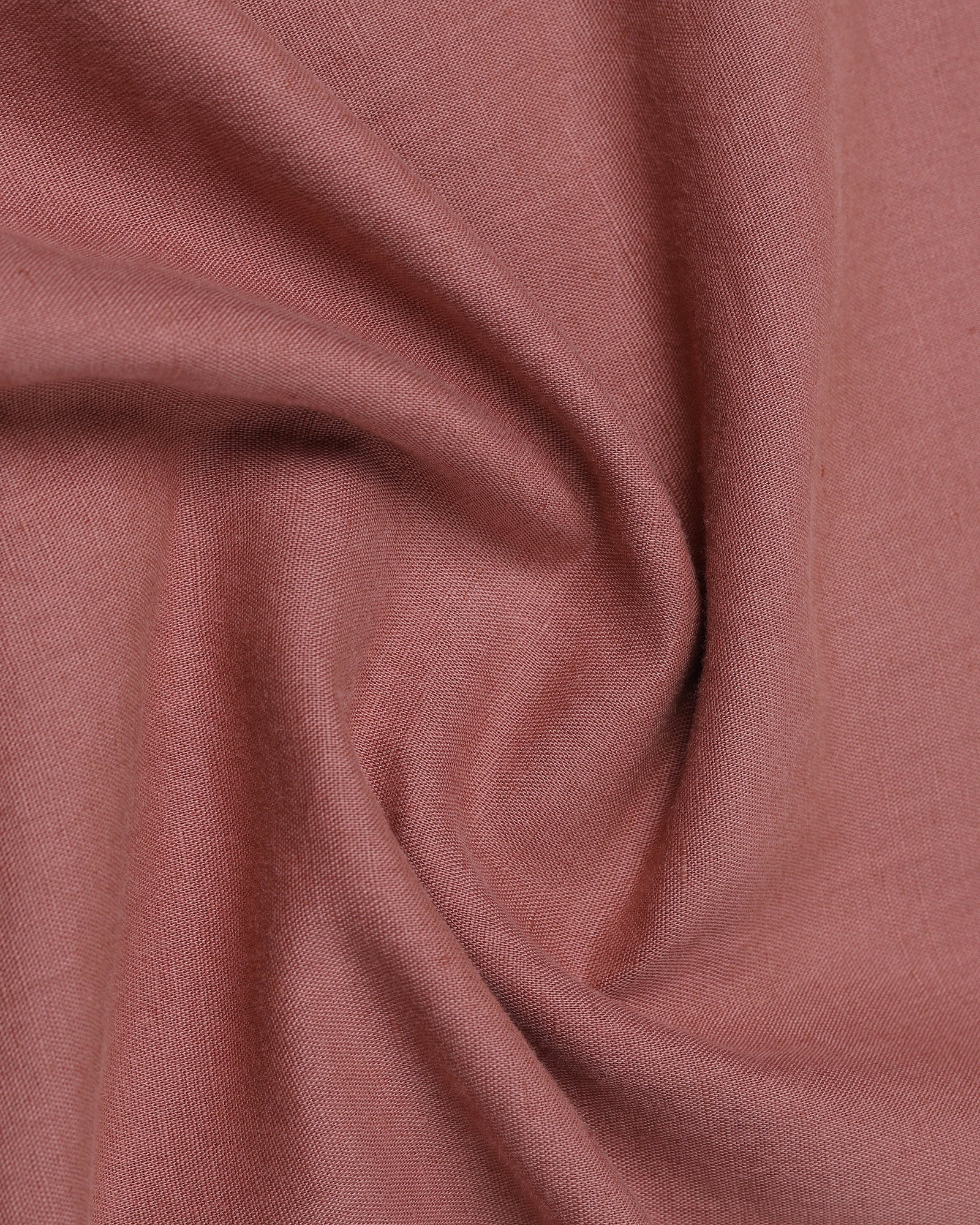 Peach Linen Solid Shirt - Cleo