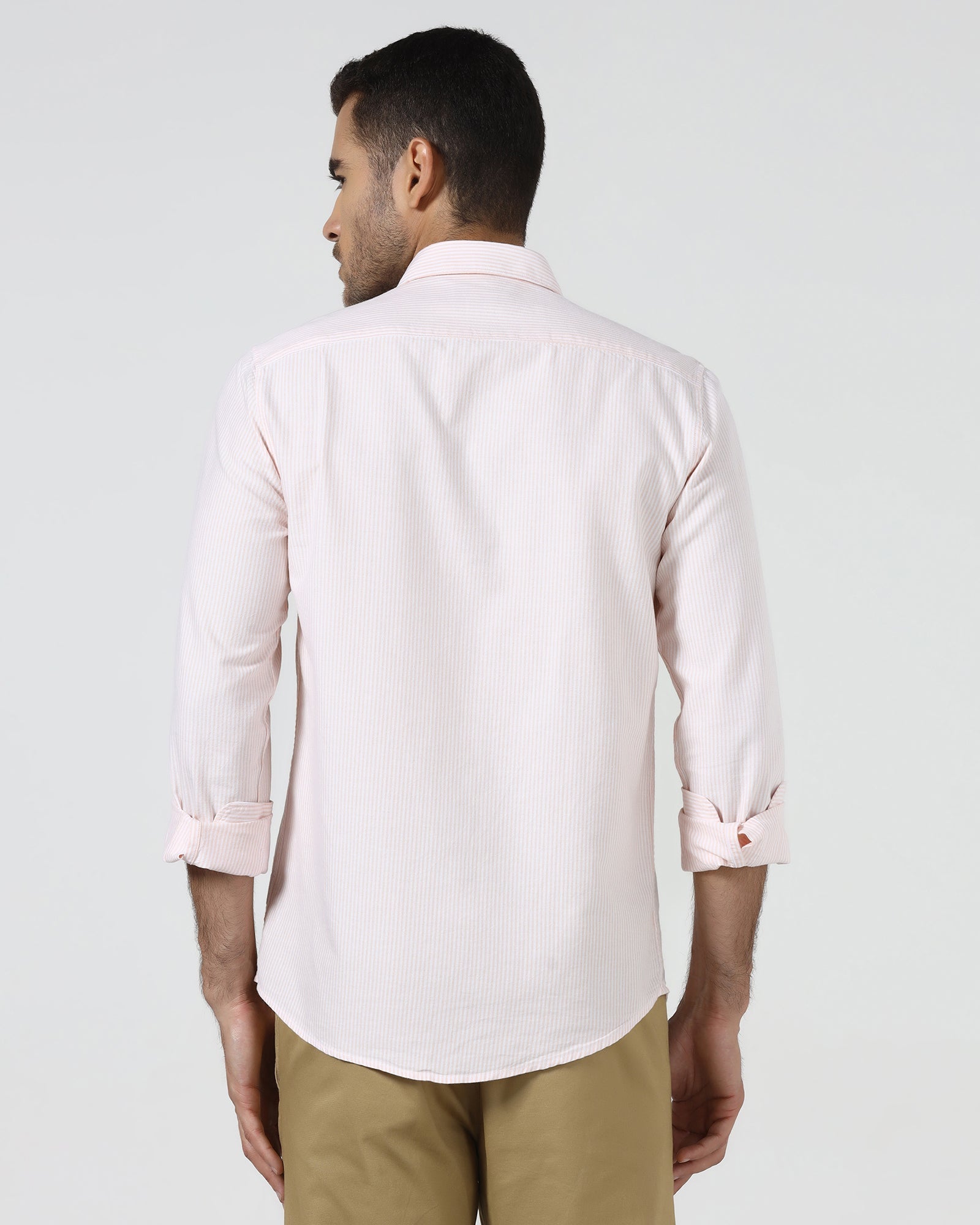 Peach Stripe Shirt - Lafer