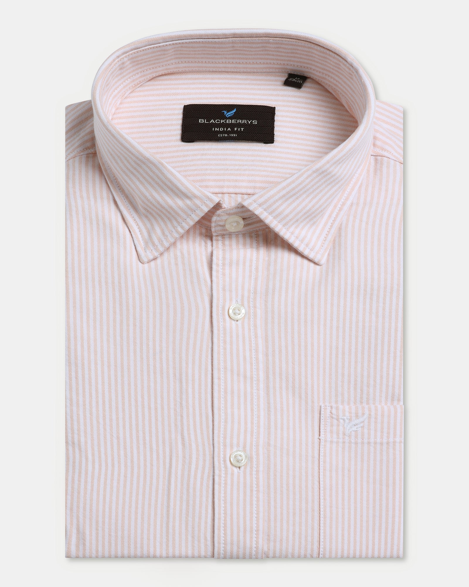 Peach Stripe Shirt - Lafer