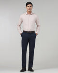 Peach Textured Shirt - Brice