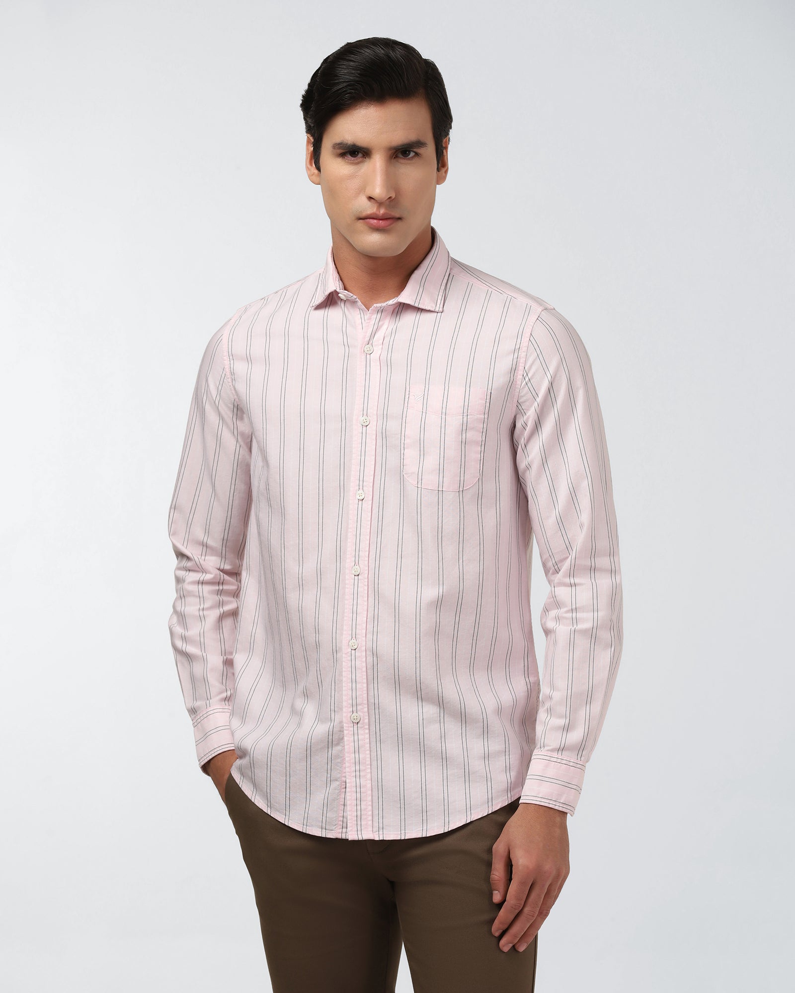 Pink Stripe Shirt - Jorda