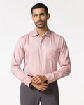 Pink Luxe Jacquard Shirt - Mirror
