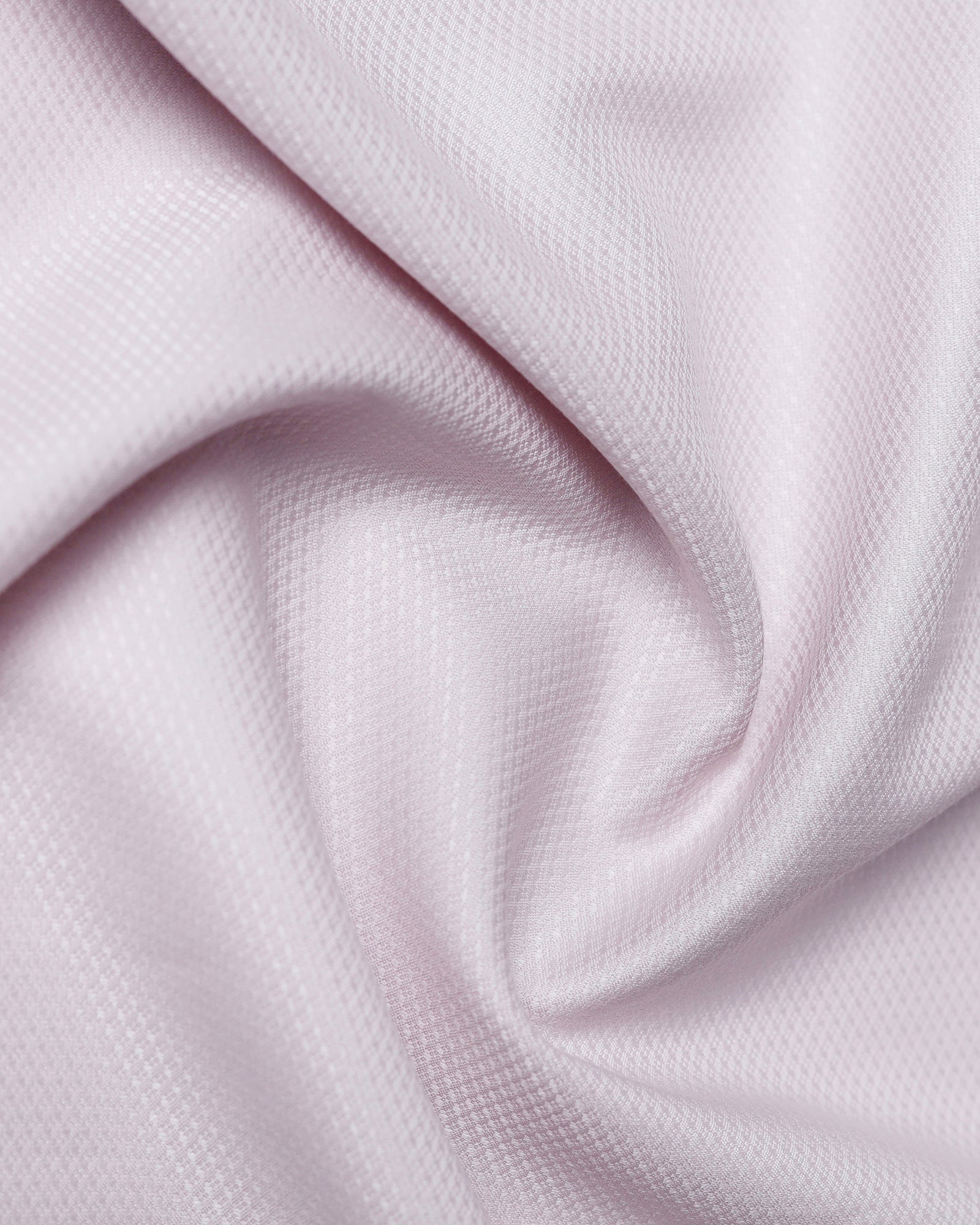 Pink Non Iron Textured Shirt - P31