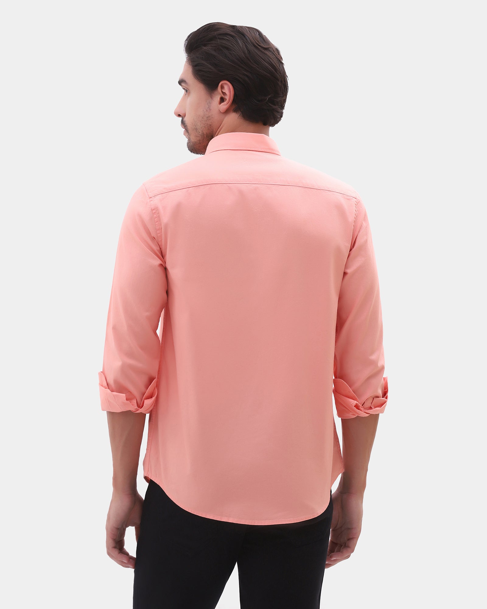 Pink Printed Shirt - Gebbew