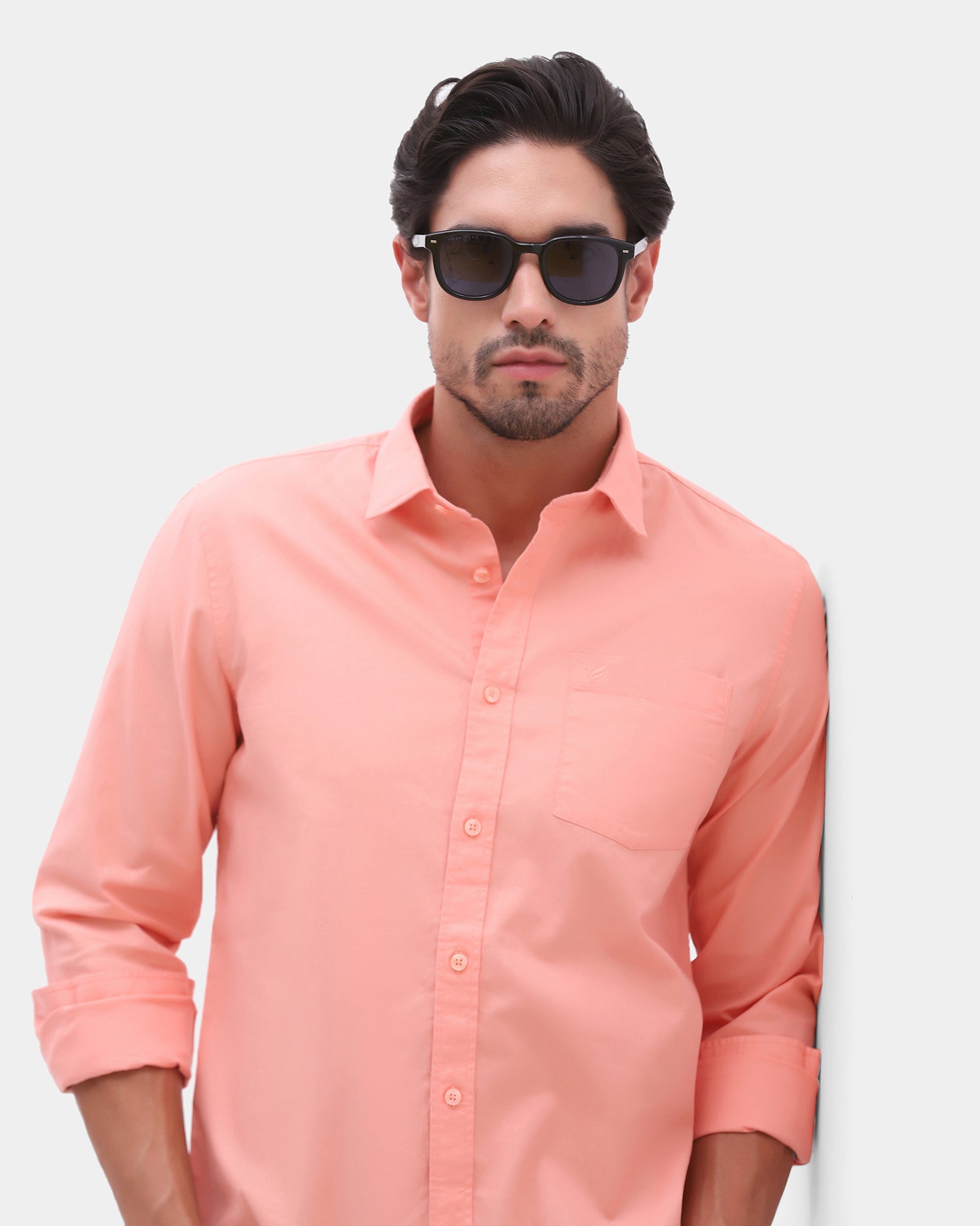 Pink Printed Shirt - Gebbew