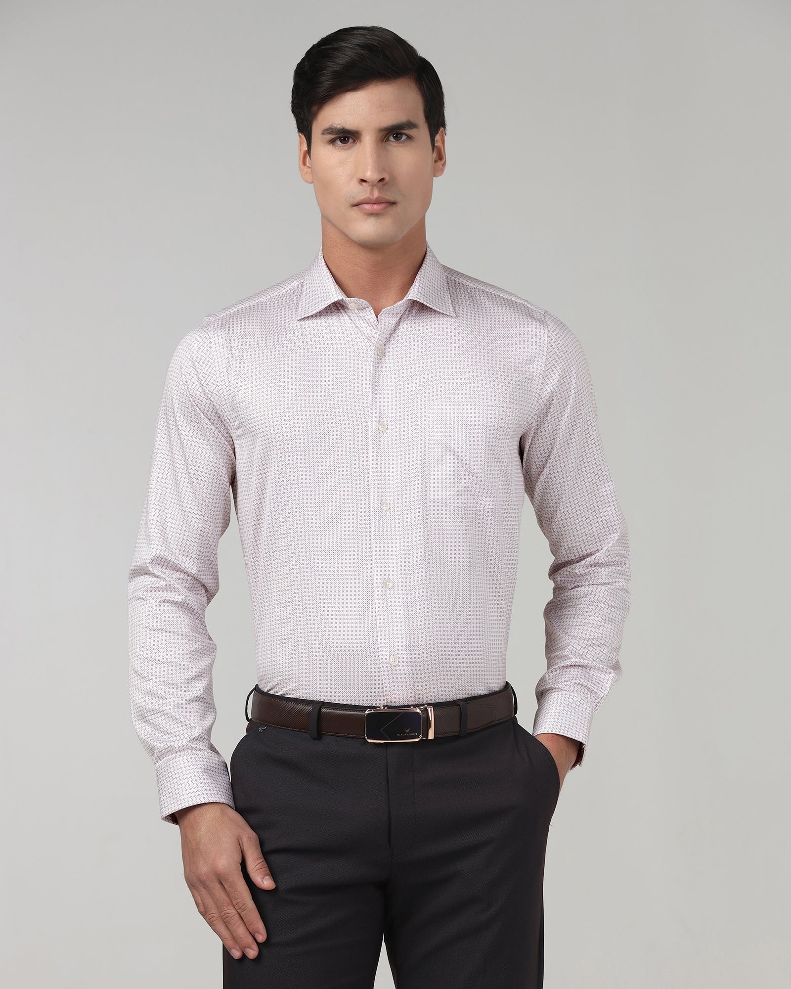 Pink Printed Shirt - Tiffany