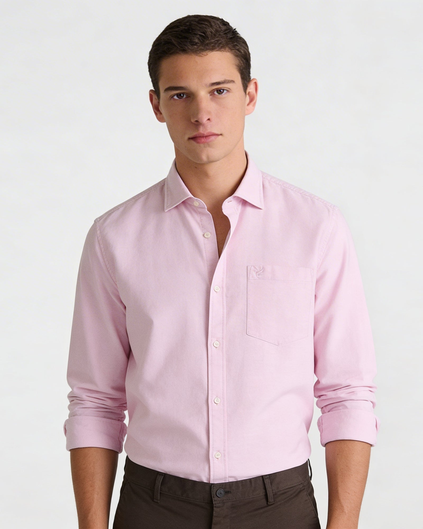 Pink Solid Shirt - Brando