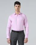 Pink Textured Shirt