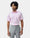 Pink Textured Shirt - Maky