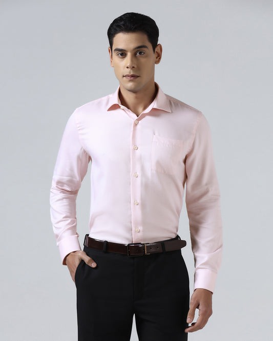 Pink Textured Shirt - Quinn