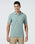 Pista Green Textured Polo - Kim Chum
