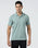 Pista Green Textured Polo - Kim Chum