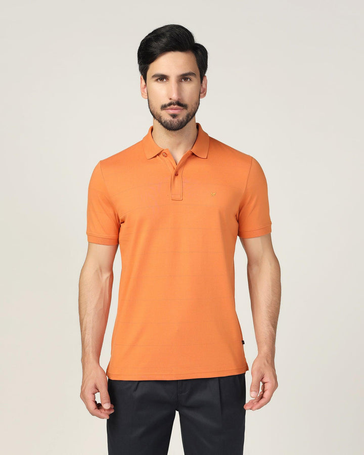 Polo Apricoat Stripe T-Shirt - Strape