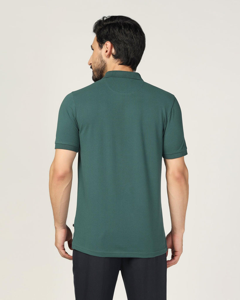 Polo Green Printed T-Shirt - Solo