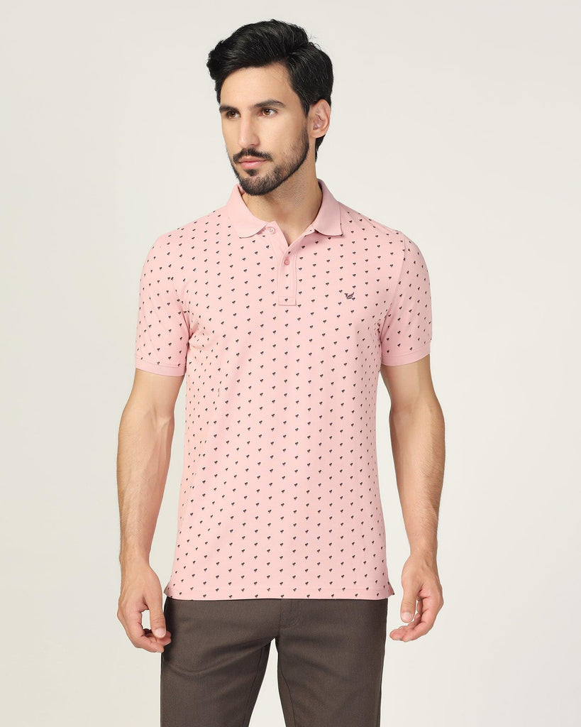 Polo Pink Printed T-Shirt - Simba