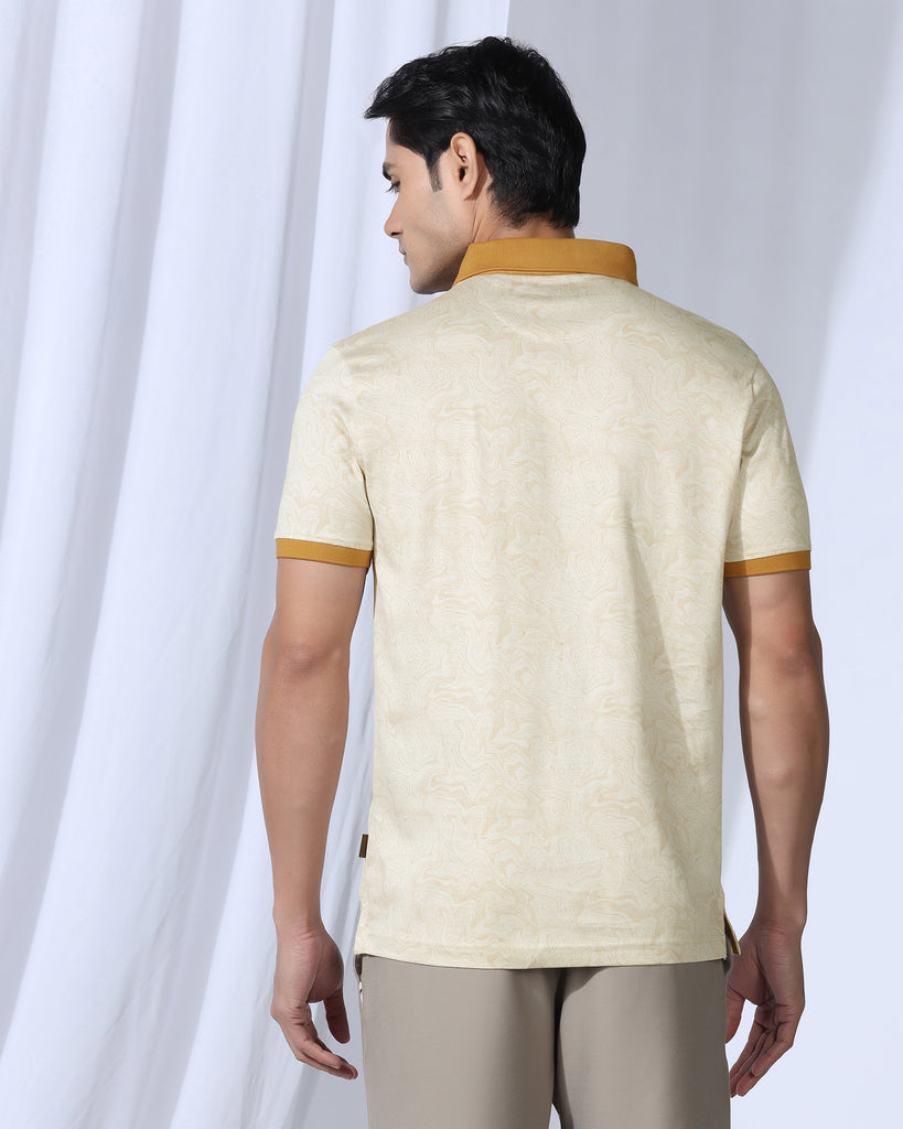 Polo Yellow Printed T-Shirt - Trip