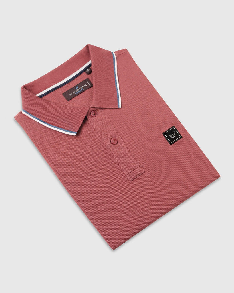 Polo Apple Red Solid T-Shirt - Andro