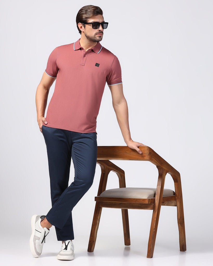 Polo Apple Red Solid T-Shirt - Andro